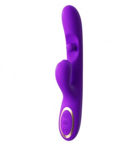 MizzZee - Spin G-Spot Lick Vibrator Wand (Chargeable - Purple)